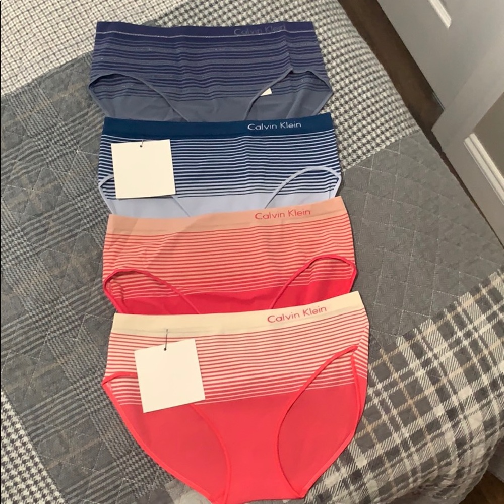 Calvin Klein pure seamless hipster panties 4pk